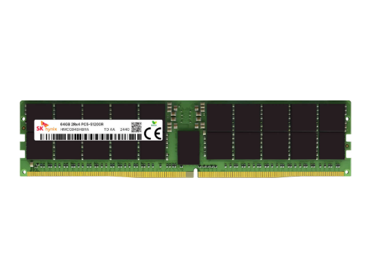 HMCG94BHBRA SK Hynix 64GB DDR5-6400 ECC RDIMM 2Rx4 1.1V Memory